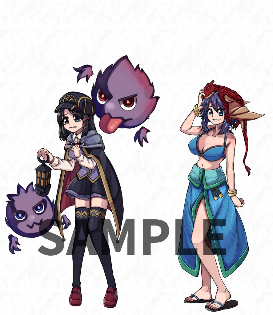 ファンタジーキャラクター立ち絵素材 駆け出しセットVol.3