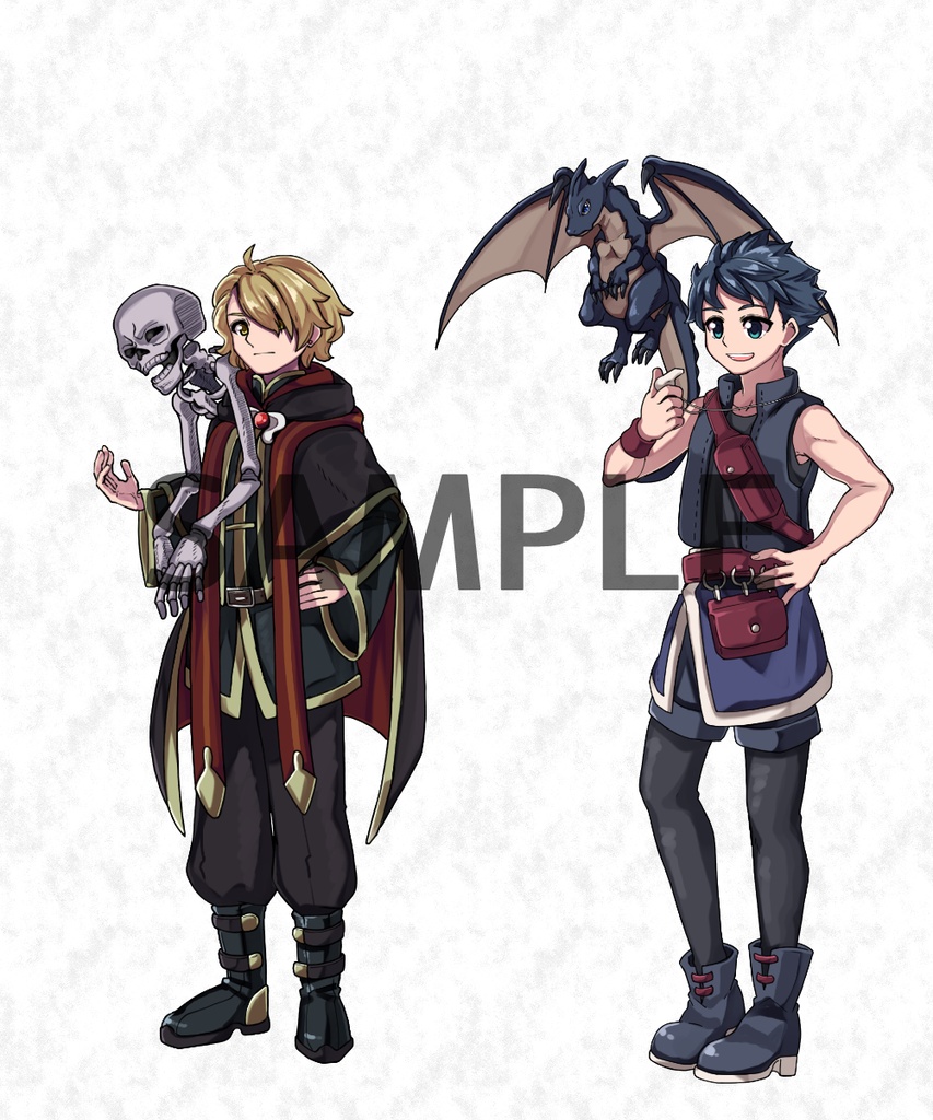 ファンタジーキャラクター立ち絵素材 駆け出しセットVol.3