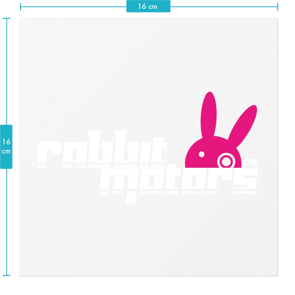 RABbIT_MOTORS ステッカー
