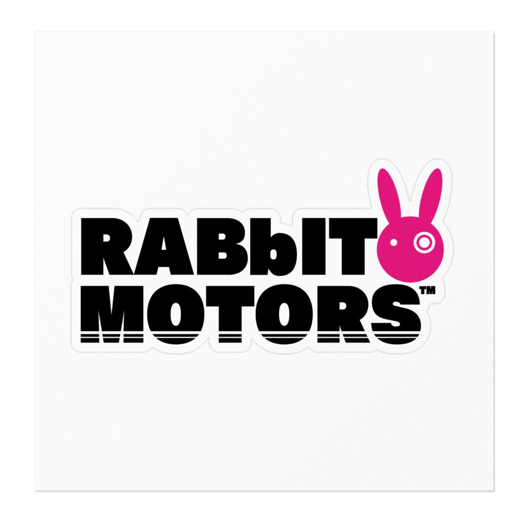 RABbIT_MOTORS ステッカー