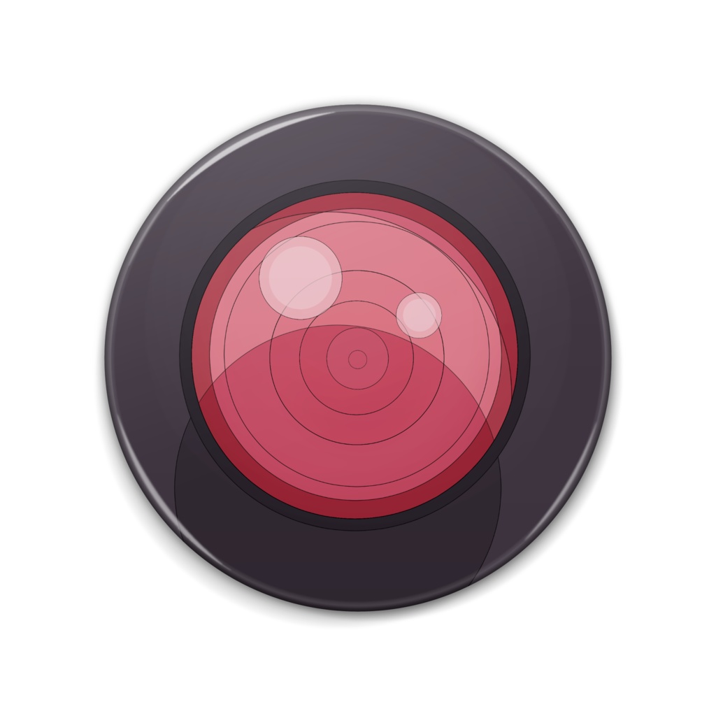 結月ゆかり　缶バッジ　【76mm】
