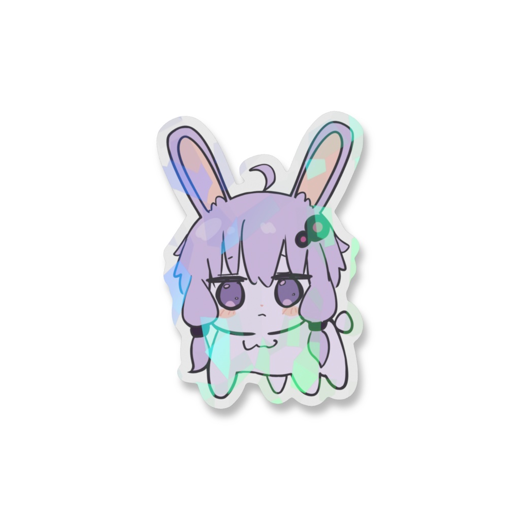 結月ゆかり・・・謎の生物ホログラムスマホステッカー