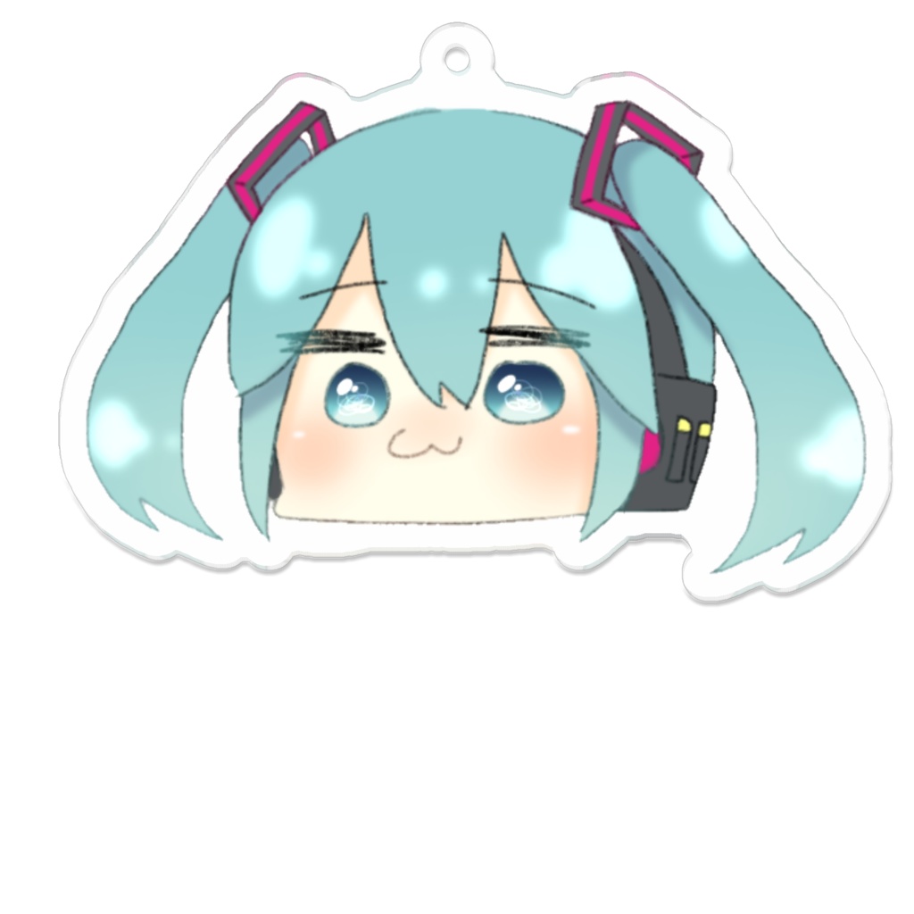初音ミク☆アクリルキーホルダー(中)