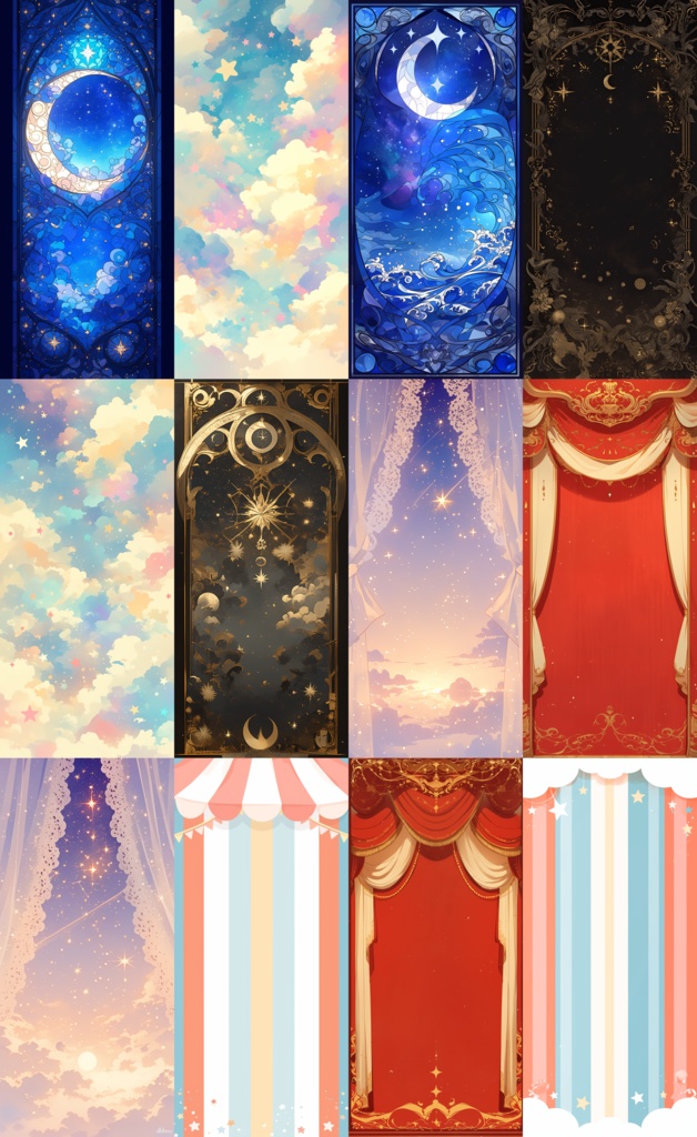 〖無料配布〗背景130枚セット