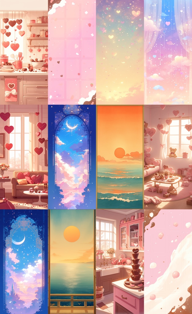 〖無料配布〗背景130枚セット