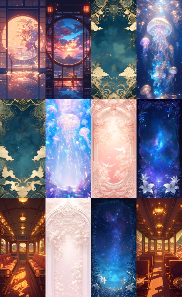 〖無料配布〗背景130枚セット