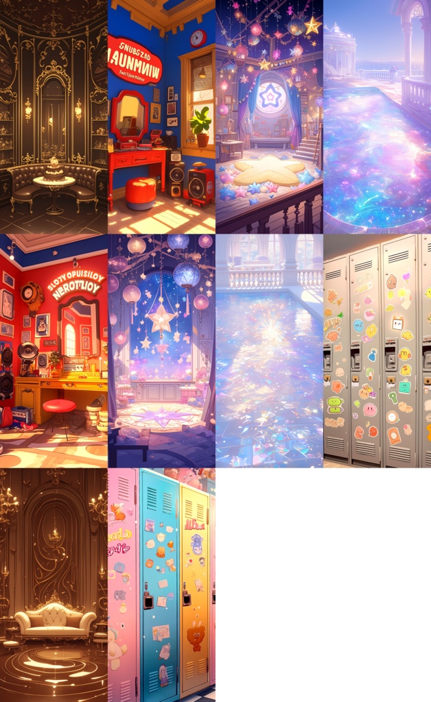 〖無料配布〗背景130枚セット