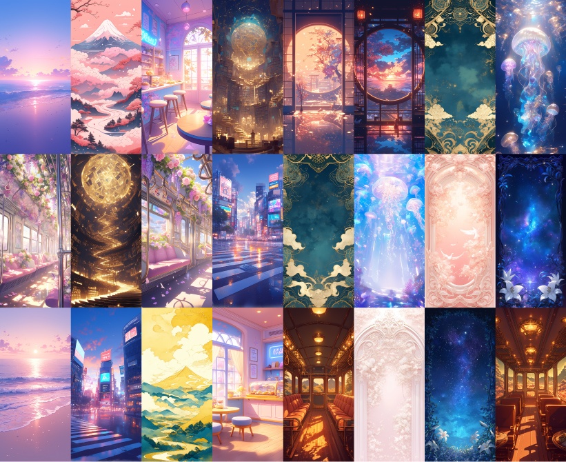 〖無料配布〗背景224枚セット