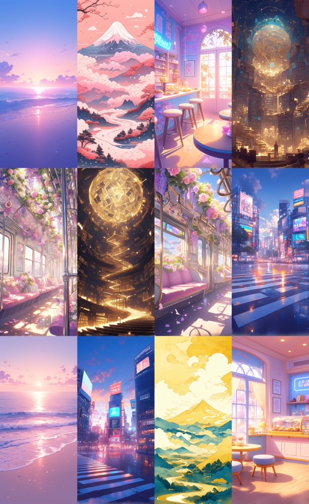 〖無料配布〗背景130枚セット