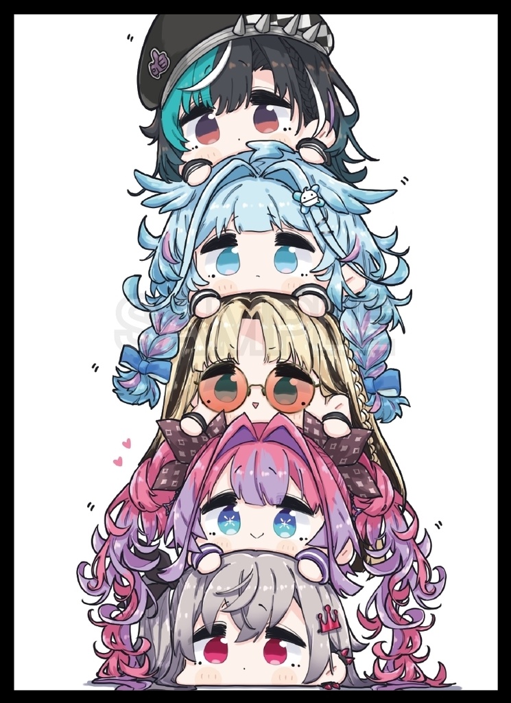 ホロライブFLOW GLOW①　スリーブ