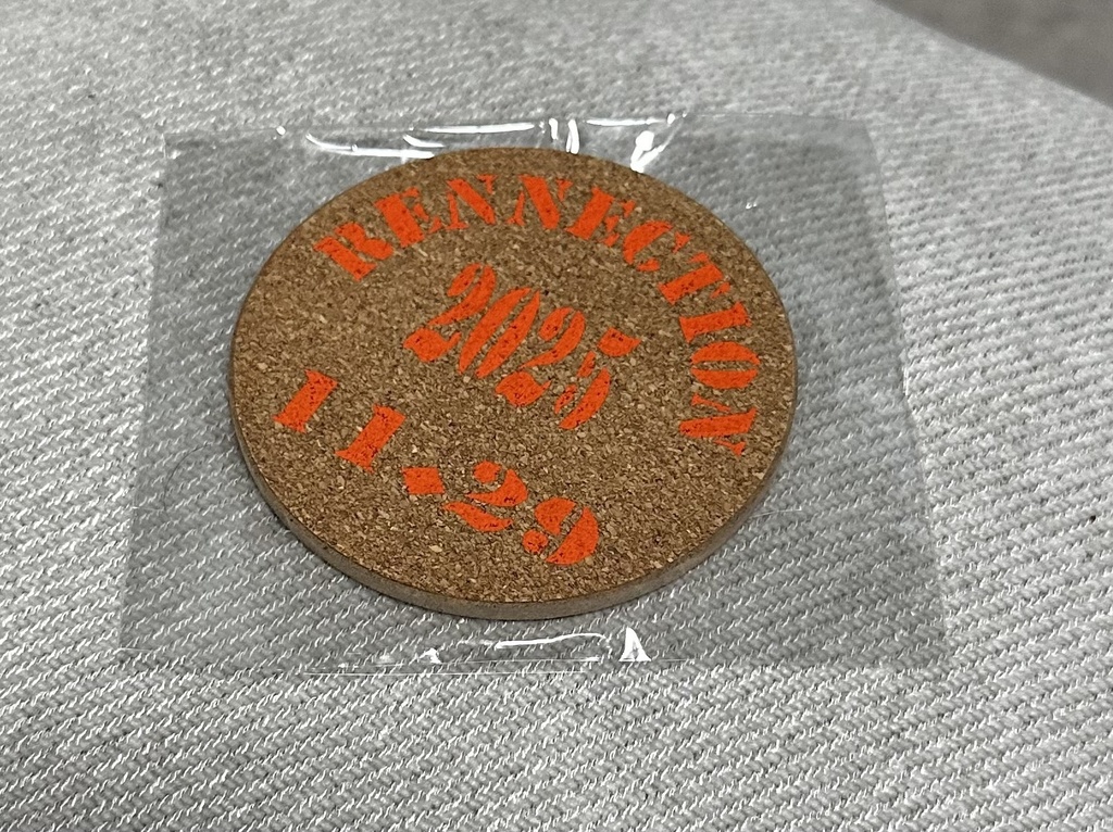 RENNECTIONコースター4種類 ※画像の形と色の見間違え注意⚠️