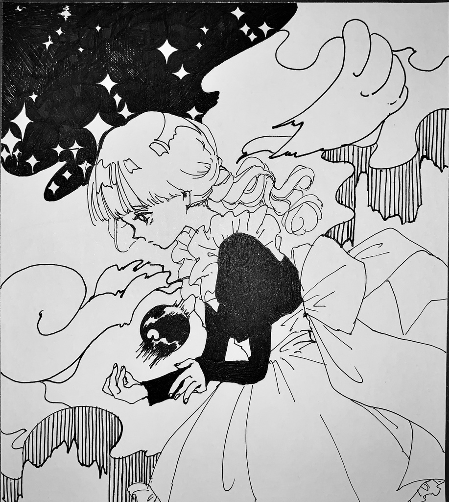 メッセージ付きミニ原画③