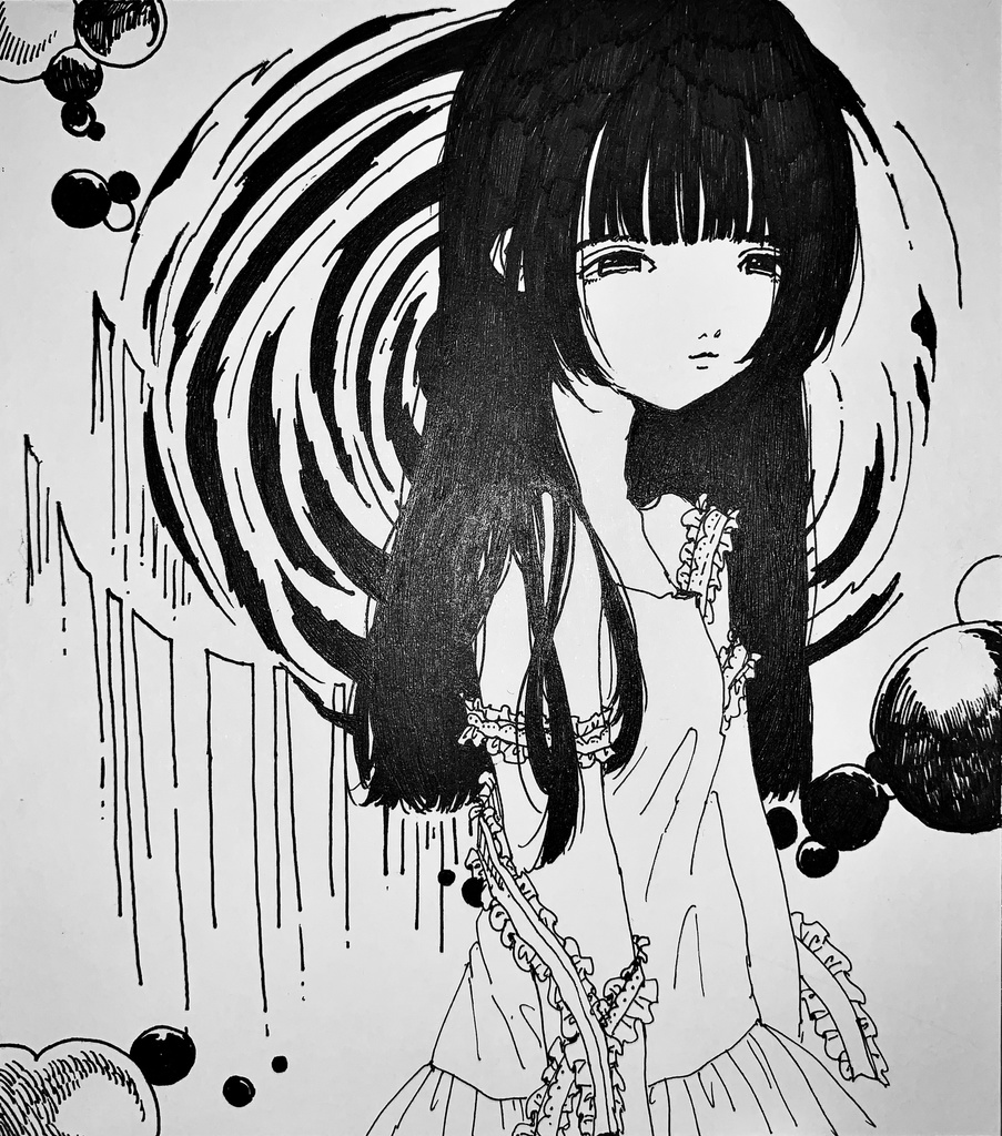 メッセージ付きミニ原画⑤