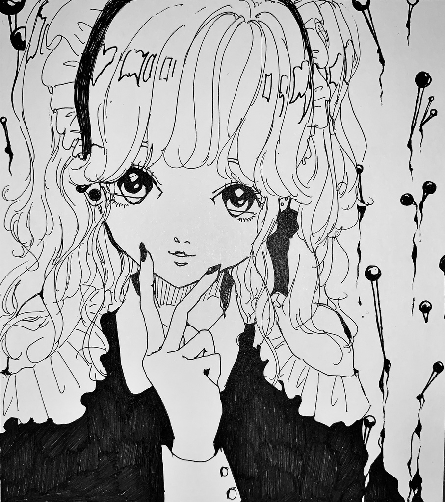 メッセージ付きミニ原画⑩