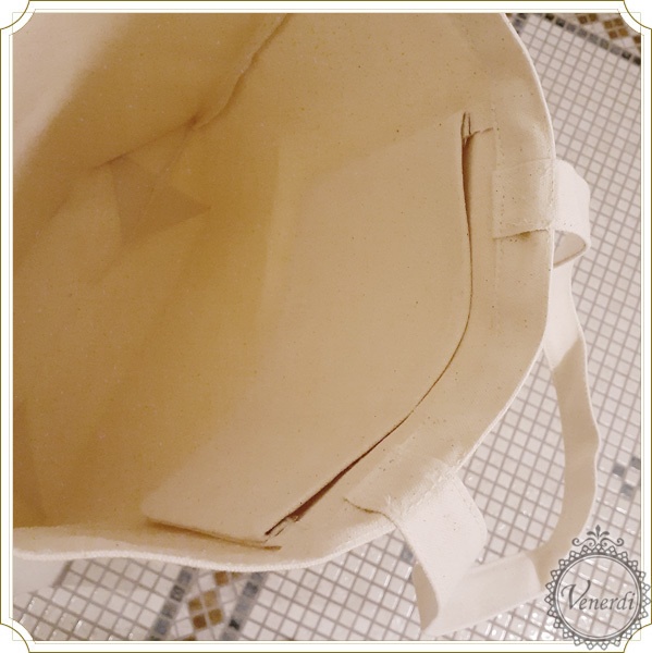 鍵穴から鍵 トートバッグ アンティーク オリジナル キナリ ナチュラル キャンバス