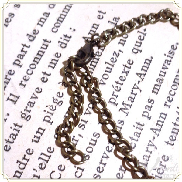 アンティーク調 鍵 ブレスレット ドール用ネックレス