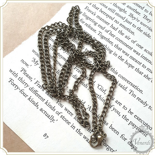 魔女の小瓶ネックレス 2way インテリア アメジスト&ブルーサンド