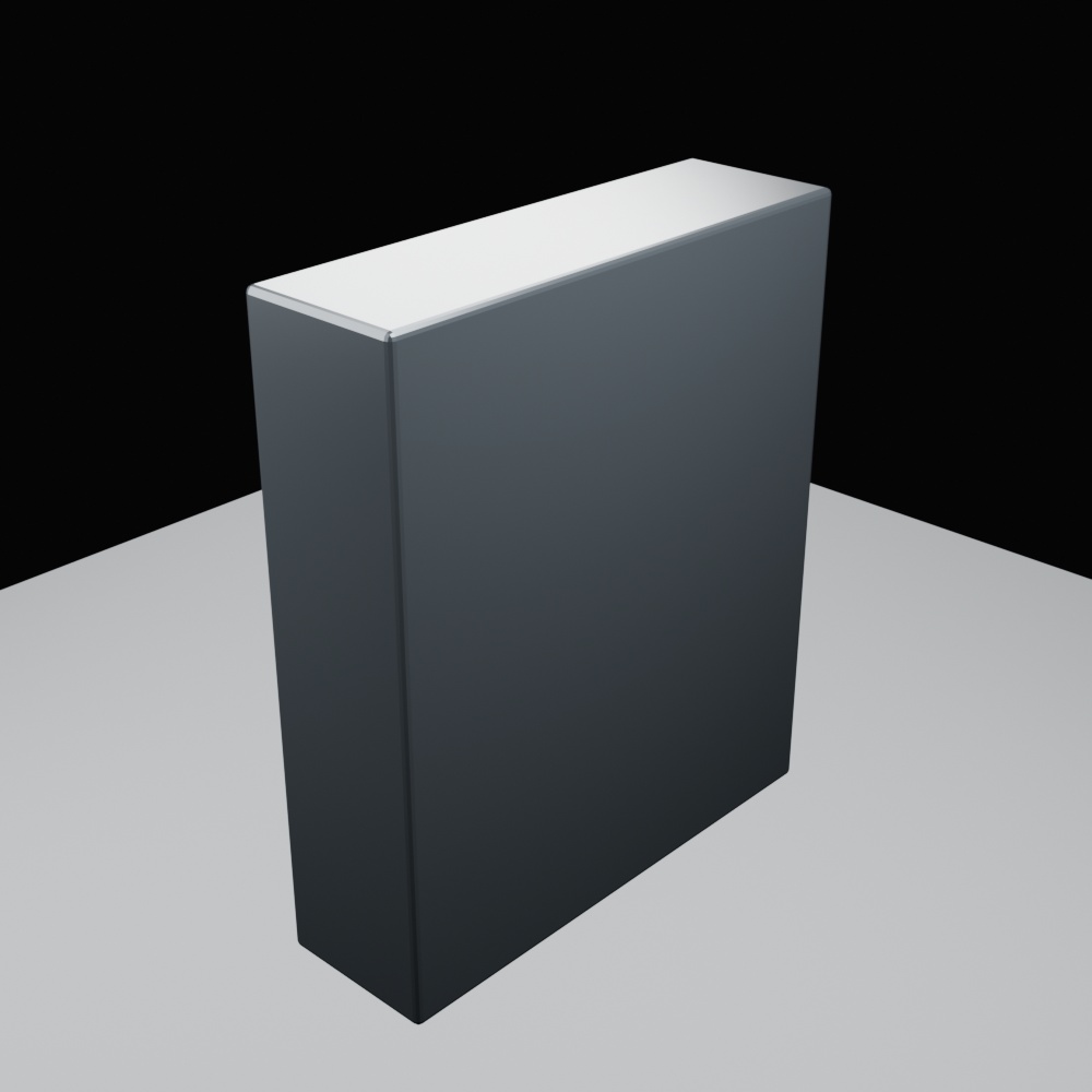 宅配ボックス_3Dモデル