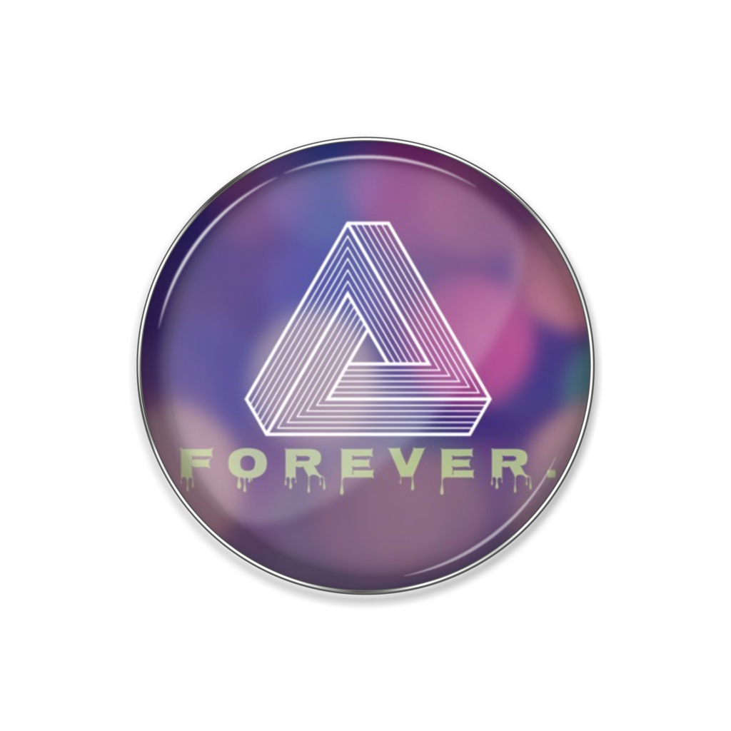 FOREVER ピンバッジ(夜)