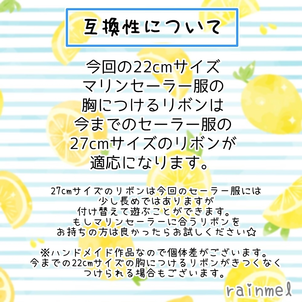 22cm 半袖セーラーマリンDXセット