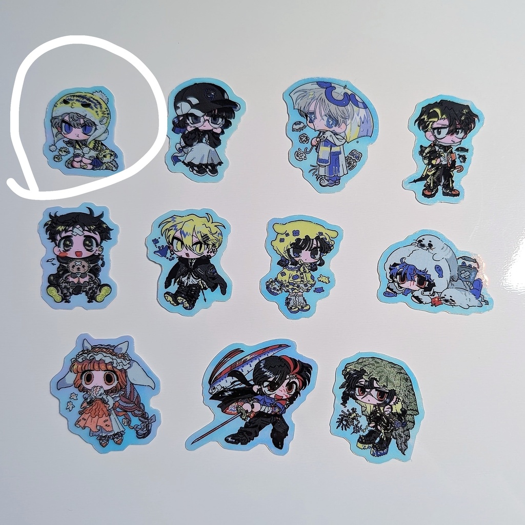 🐡綾子🐡ステッカー