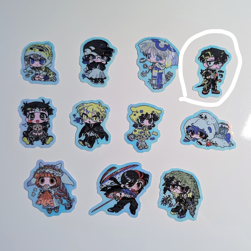 🐧西原🐧ステッカー