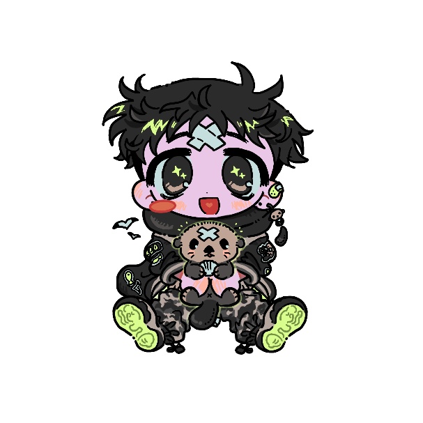 🦦鵜殿🦦ステッカー