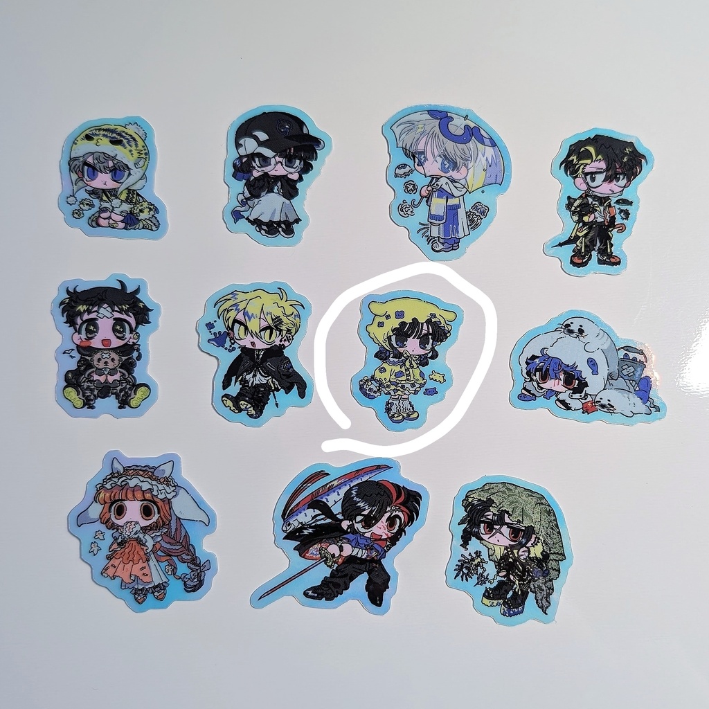 🐙菜々ちゃん🐙ステッカー