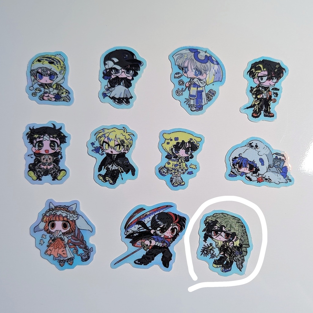 🪴あやめ🪴ステッカー