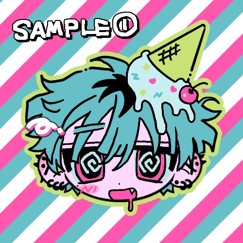 🍨夏！どろどろアイスﾐﾆ画ご依頼🍨