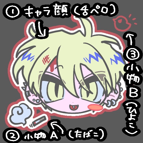💟ましかくミニアイコンご依頼受付(9/1~)