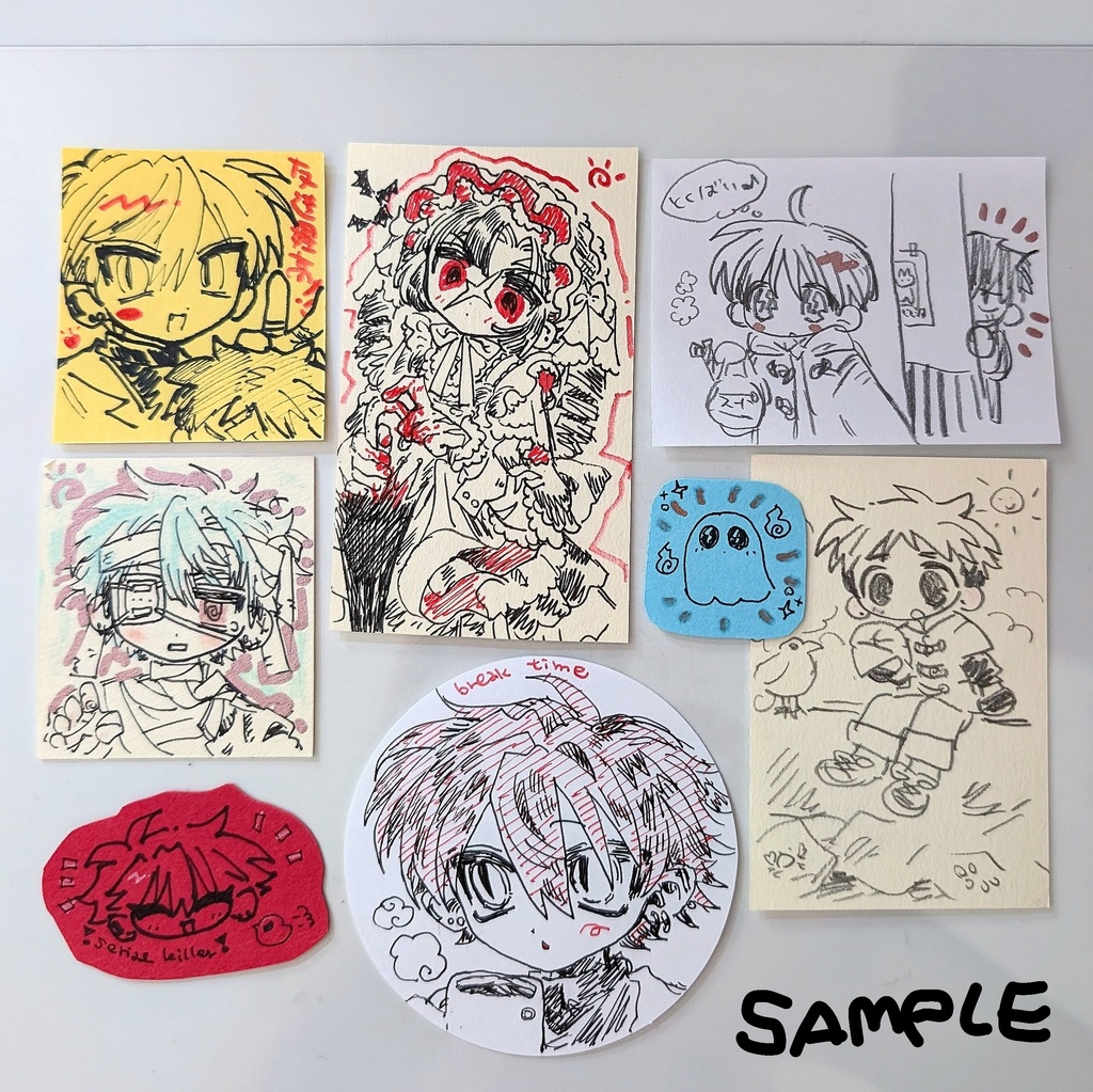 切れ端らくがきガチャ3