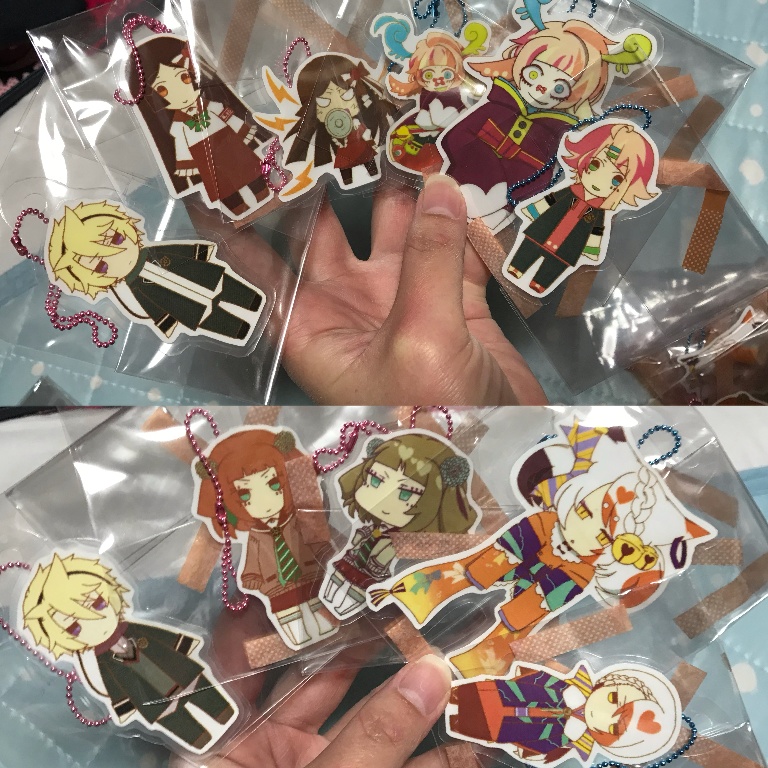 言ノ葉プロジェクト_ラミネートカード(ボールチェーン付)/全28種セット