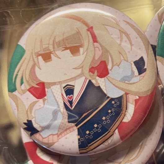 CHUNITHM缶バッジ_荒場流子(44mm)