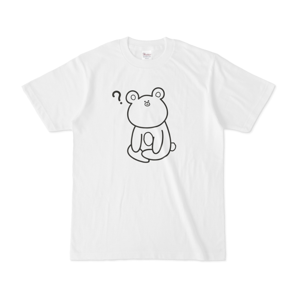 あぐらくーま_ホワイト