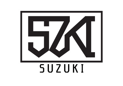 苗字ロゴ：鈴木(SUZUKI)