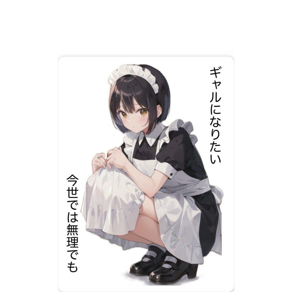 流石に来世はギャルステッカー