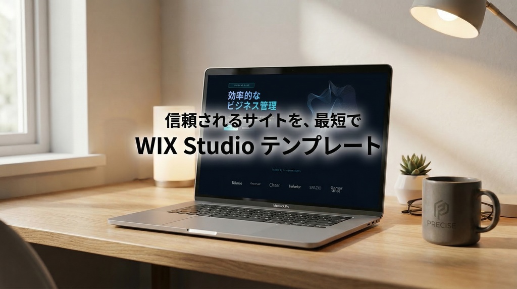 【WixStudio】SaaS・IT向け Webサイトテンプレート全7ページ｜カスタマイズガイド付き