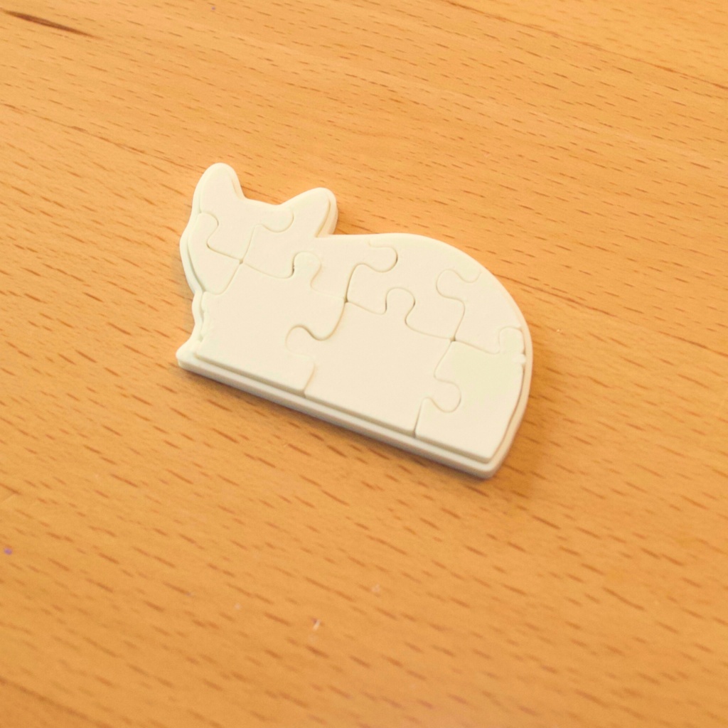 猫型パズル