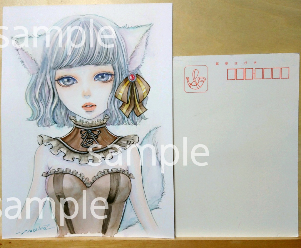 ■生原画■《スパイシーチョコ》 オリジナル 手描きイラスト