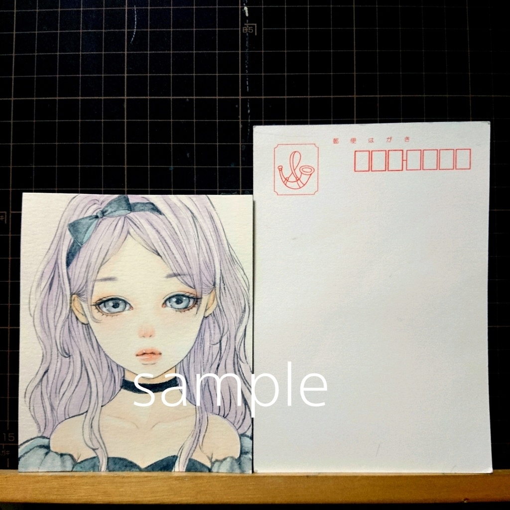 生原画 《 wisteria 》 オリジナルイラスト