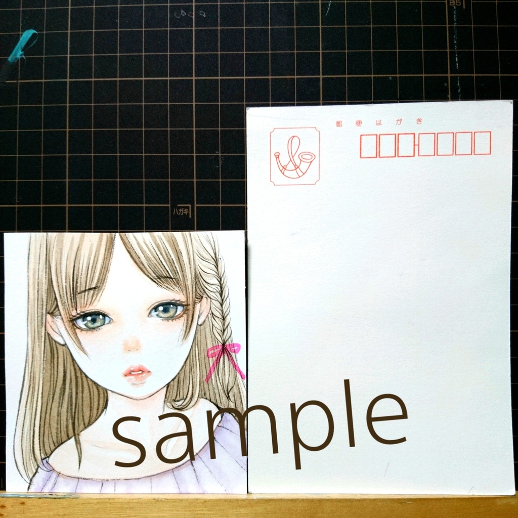 生原画 《 身長差 》オリジナルイラスト
