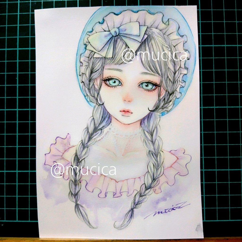 原画 《ロリータ》オリジナル手描きイラスト