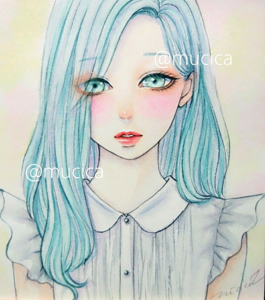 欲しいの 専用 手描きイラスト 絵画 美人画 人物画 水彩画 絵 絵画 タペストリ Www Wgscape Co Za