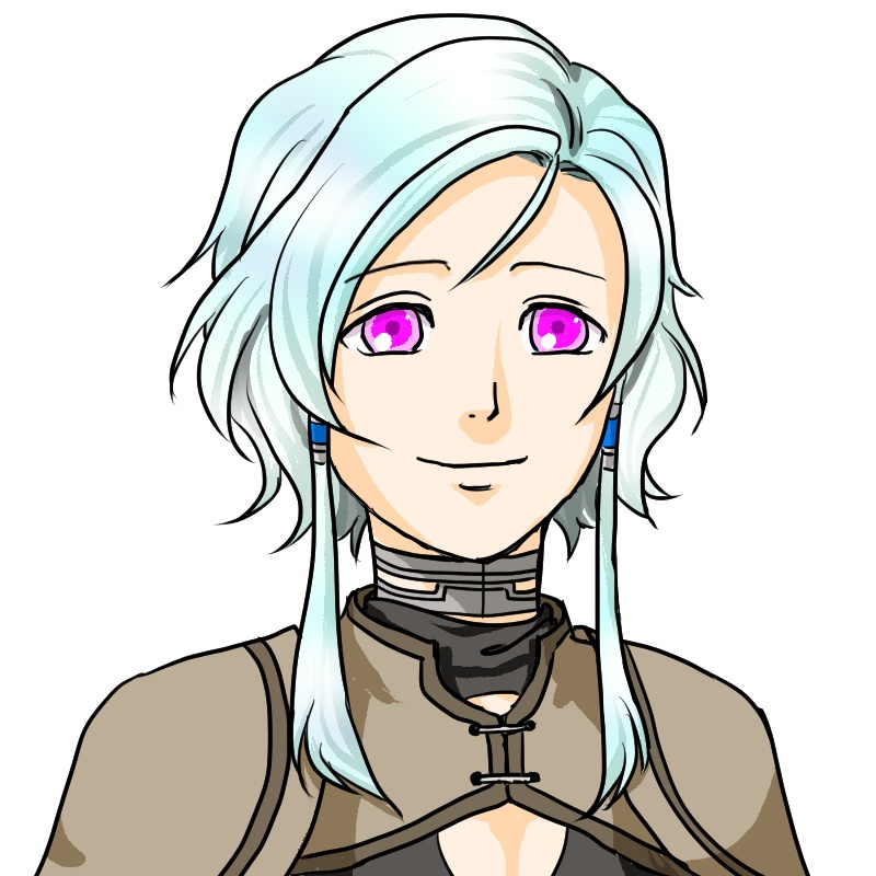 【SW2.5】ルーンフォークの女性 バストアップアイコン