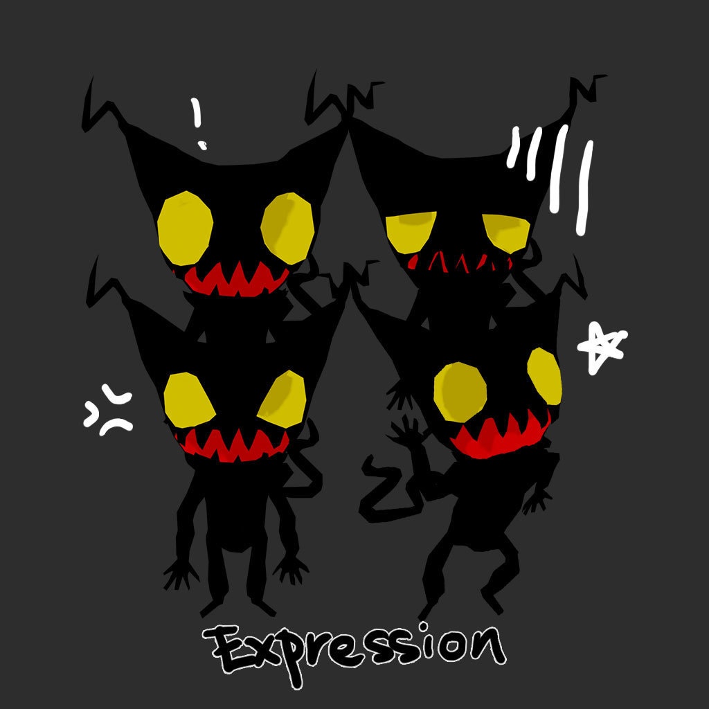 【オリジナル3Dモデル】 DeDe lowpoly