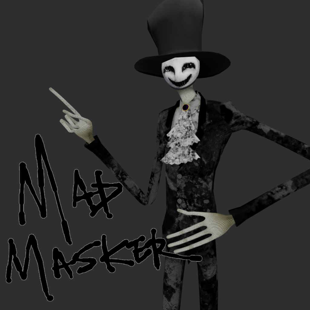 【オリジナル3Dモデル】 MADMASKER