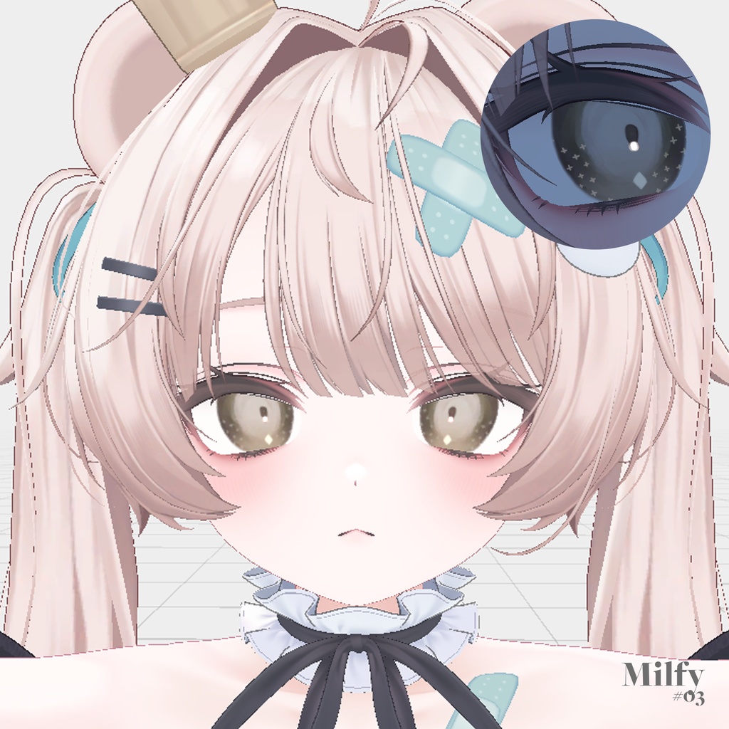 【6アバター対応】MisttyFleur - EyeTex