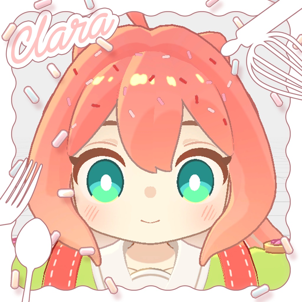 【9アバター対応】Sweet Spray Pin 🍫