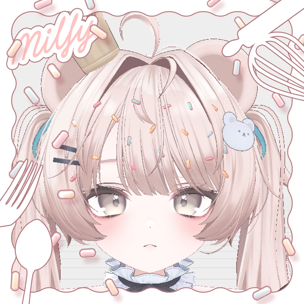 【9アバター対応】Sweet Spray Pin 🍫